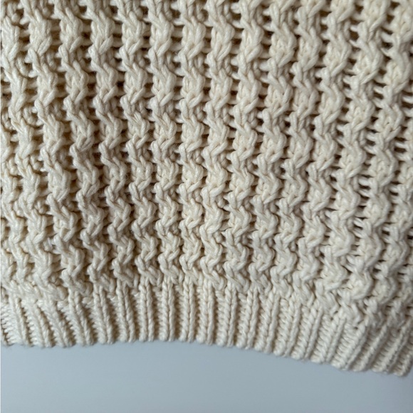 Zara Ivory Knit Top - Picture 7 of 10